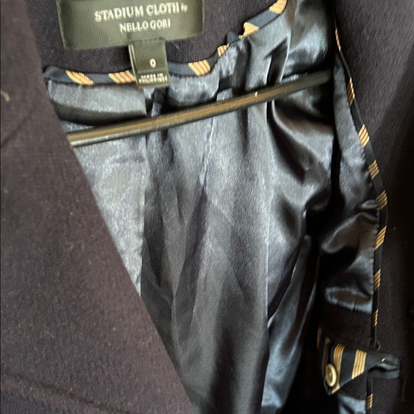 J. Crew Women's Dark Blue Peacoat with Gold Buttons - Picture 11 of 14